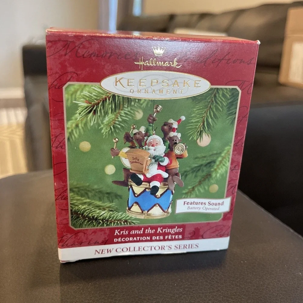 Hallmark Ornaments 2001 Kris‎ And The Kringles Has Sound New